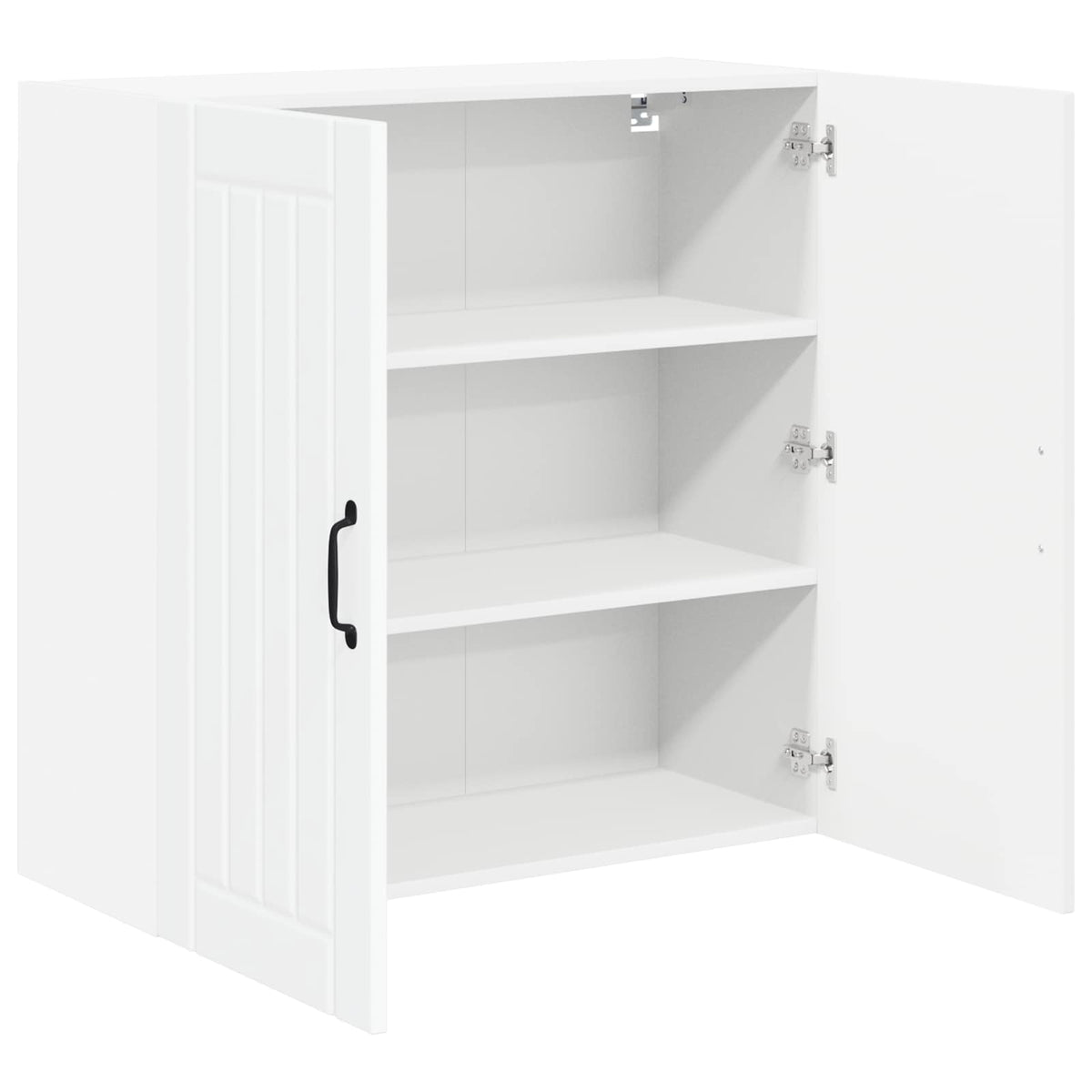 Vægskab LUCCA Hvid 80 x 31 x 80 cm Konstrueret træ
