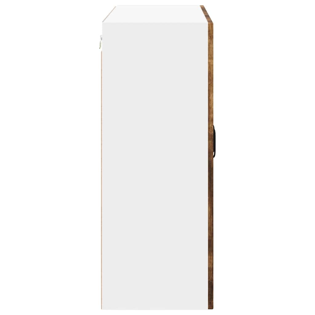 Vægskab LUCCA Røget eg 80 x 31 x 80 cm Konstrueret træ