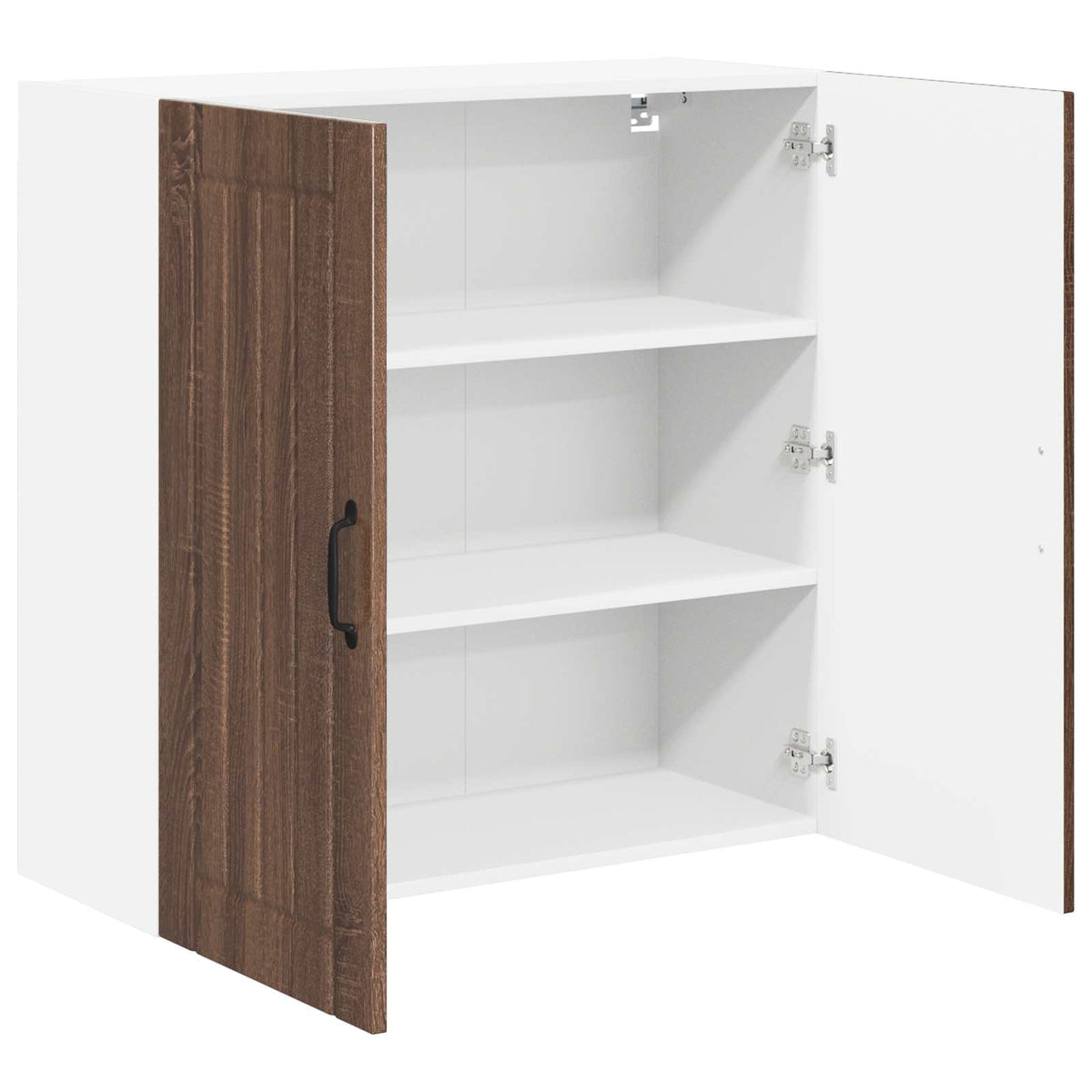 Vægskab LUCCA Brunt eg 80 x 31 x 80 cm Konstrueret træ