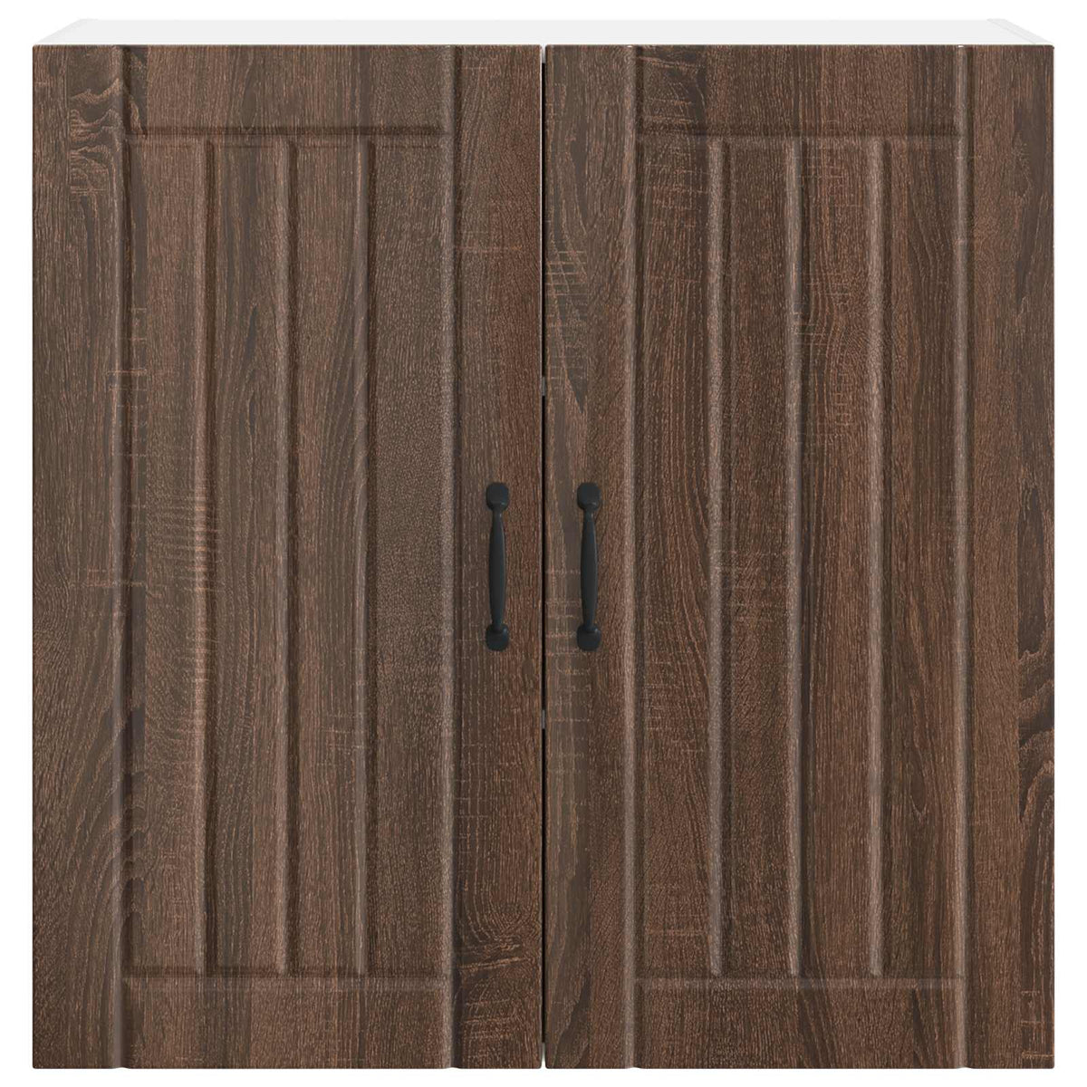 Vægskab LUCCA Brunt eg 80 x 31 x 80 cm Konstrueret træ