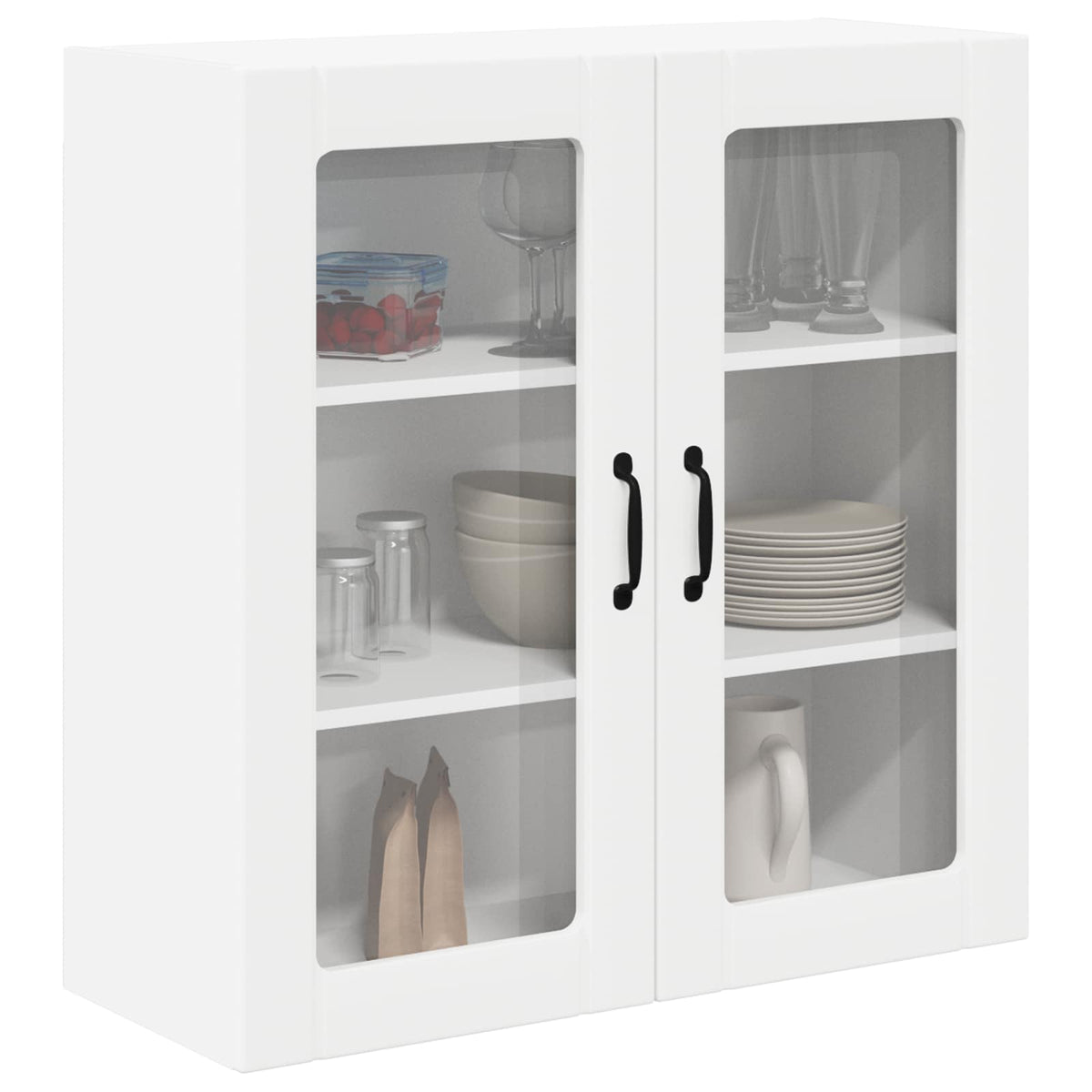 Væglågskab LUCCA Hvid 80 x 31 x 80 cm Konstrueret træ