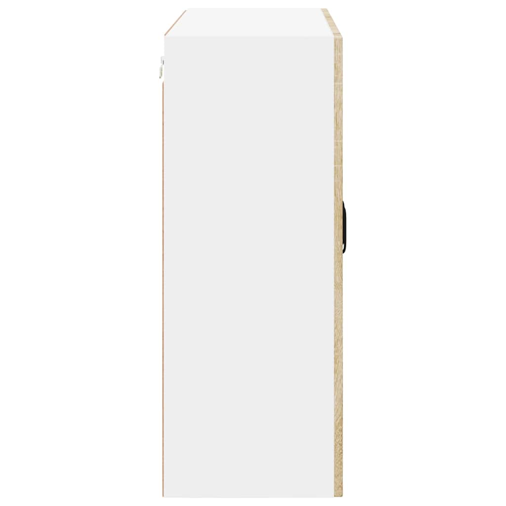 Væglågskab LUCCA Sonoma-eg 80 x 31 x 80 cm Konstrueret træ