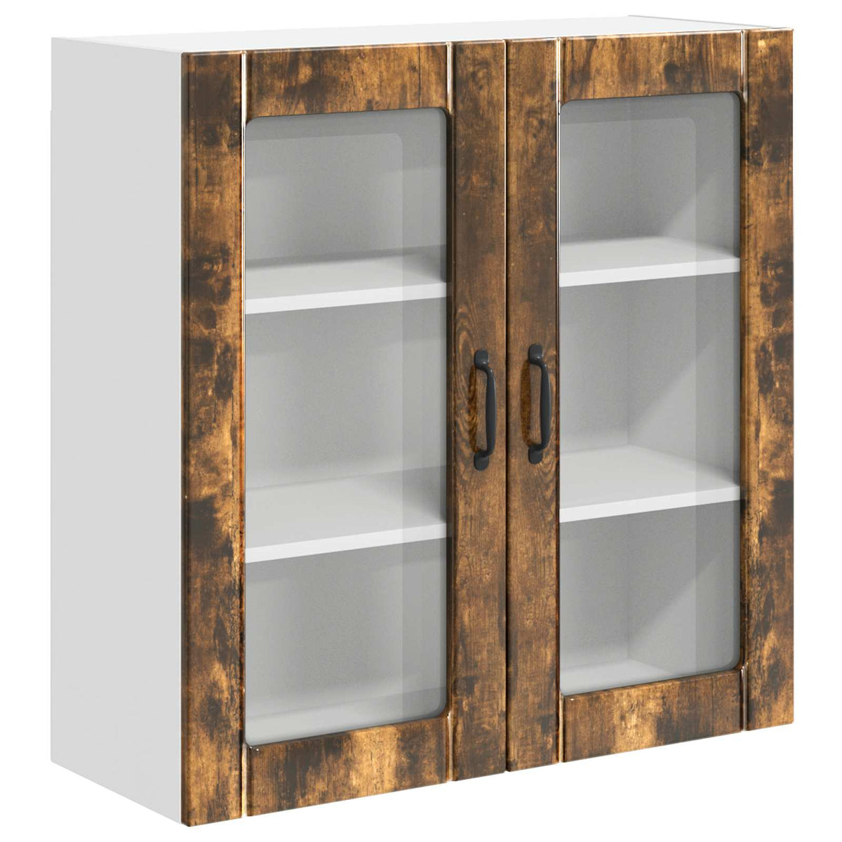 Væglågskab LUCCA Røget eg 80 x 31 x 80 cm Konstrueret træ