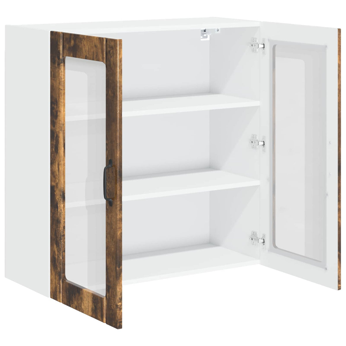 Væglågskab LUCCA Røget eg 80 x 31 x 80 cm Konstrueret træ