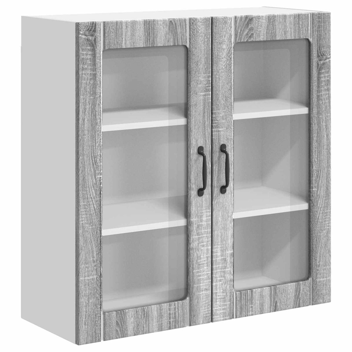 Væglågskab LUCCA Grå sonoma-eg 80 x 31 x 80 cm Konstrueret træ