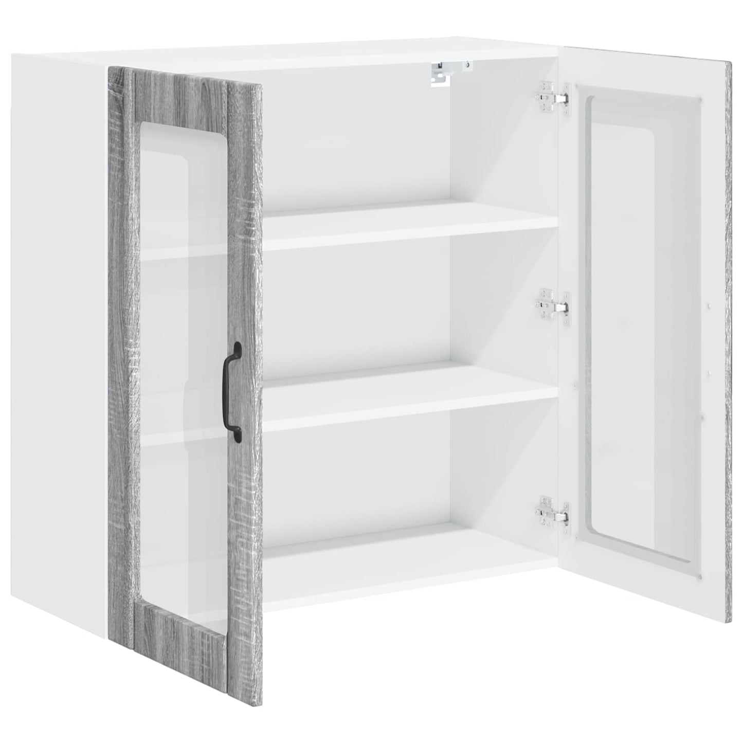 Væglågskab LUCCA Grå sonoma-eg 80 x 31 x 80 cm Konstrueret træ
