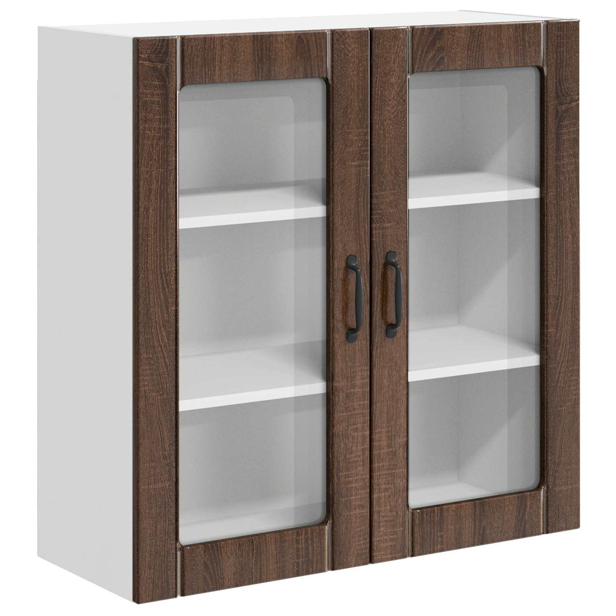 Væglågskab LUCCA Brunt eg 80 x 31 x 80 cm Konstrueret træ