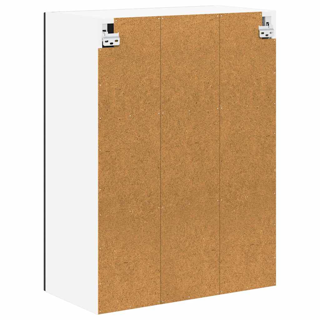 Væglågskab LUCCA Sort 60 x 31 x 80 cm Konstrueret træ