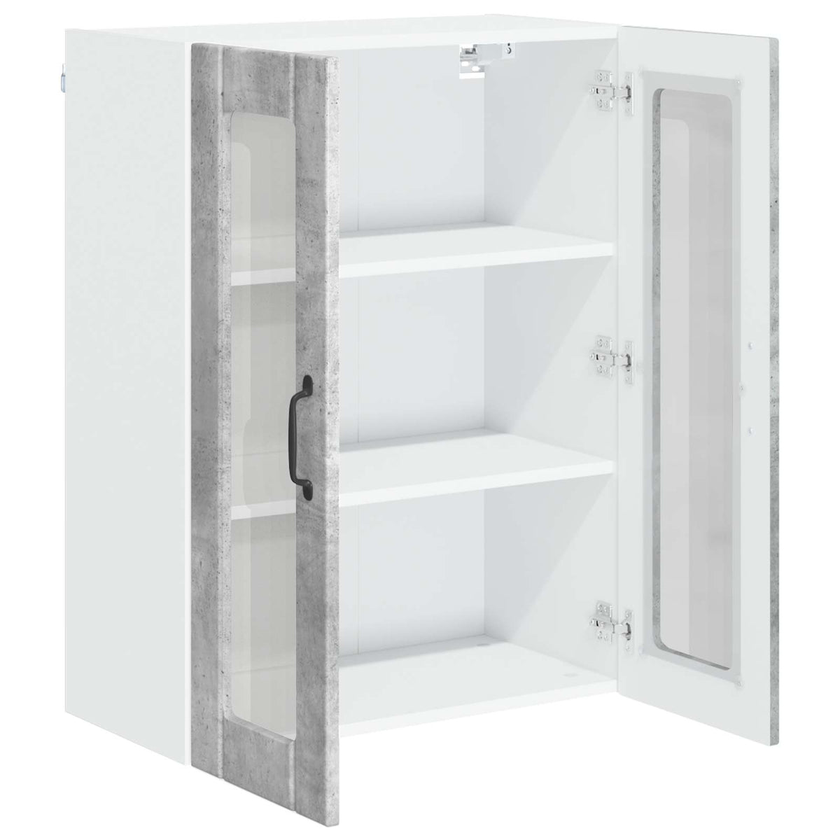 Væglågskab LUCCA Betongrå 60 x 31 x 80 cm Konstrueret træ