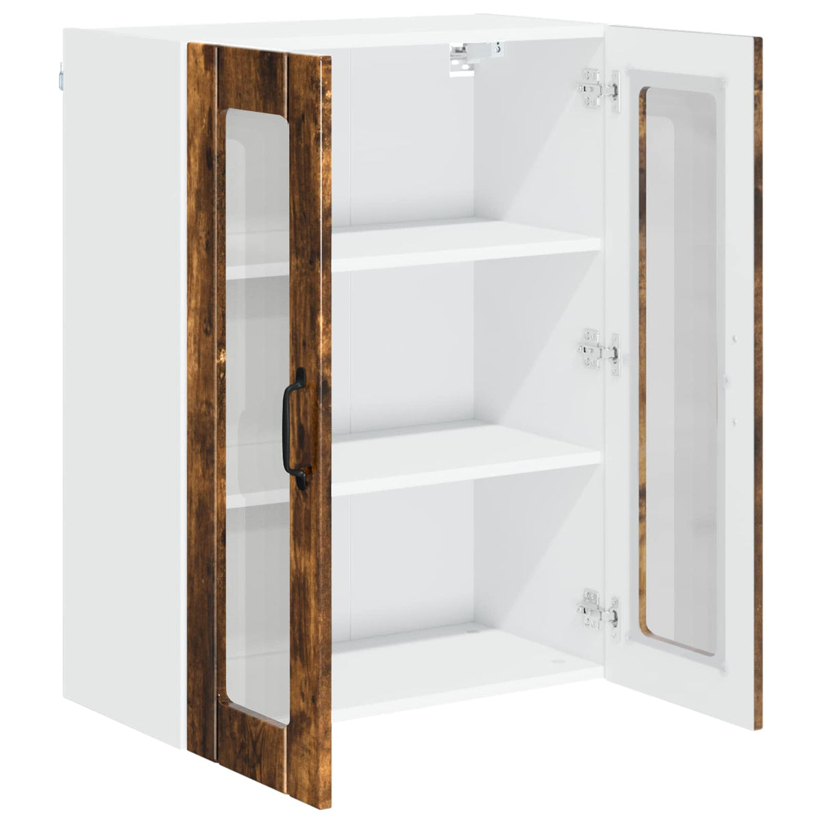 Væglågskab LUCCA Røget eg 60 x 31 x 80 cm Konstrueret træ