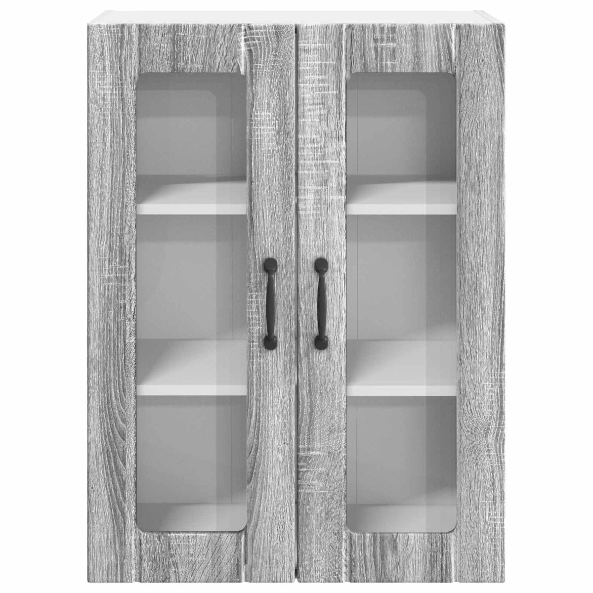 Væglågskab LUCCA Grå sonoma-eg 60 x 31 x 80 cm Konstrueret træ