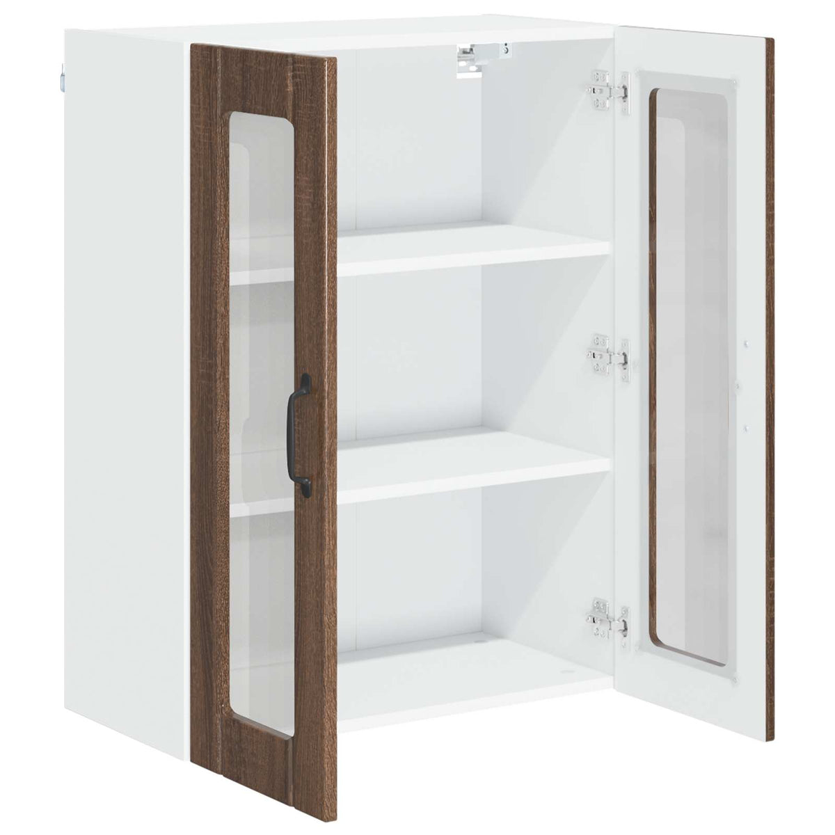 Væglågskab LUCCA Brunt eg 60 x 31 x 80 cm Konstrueret træ
