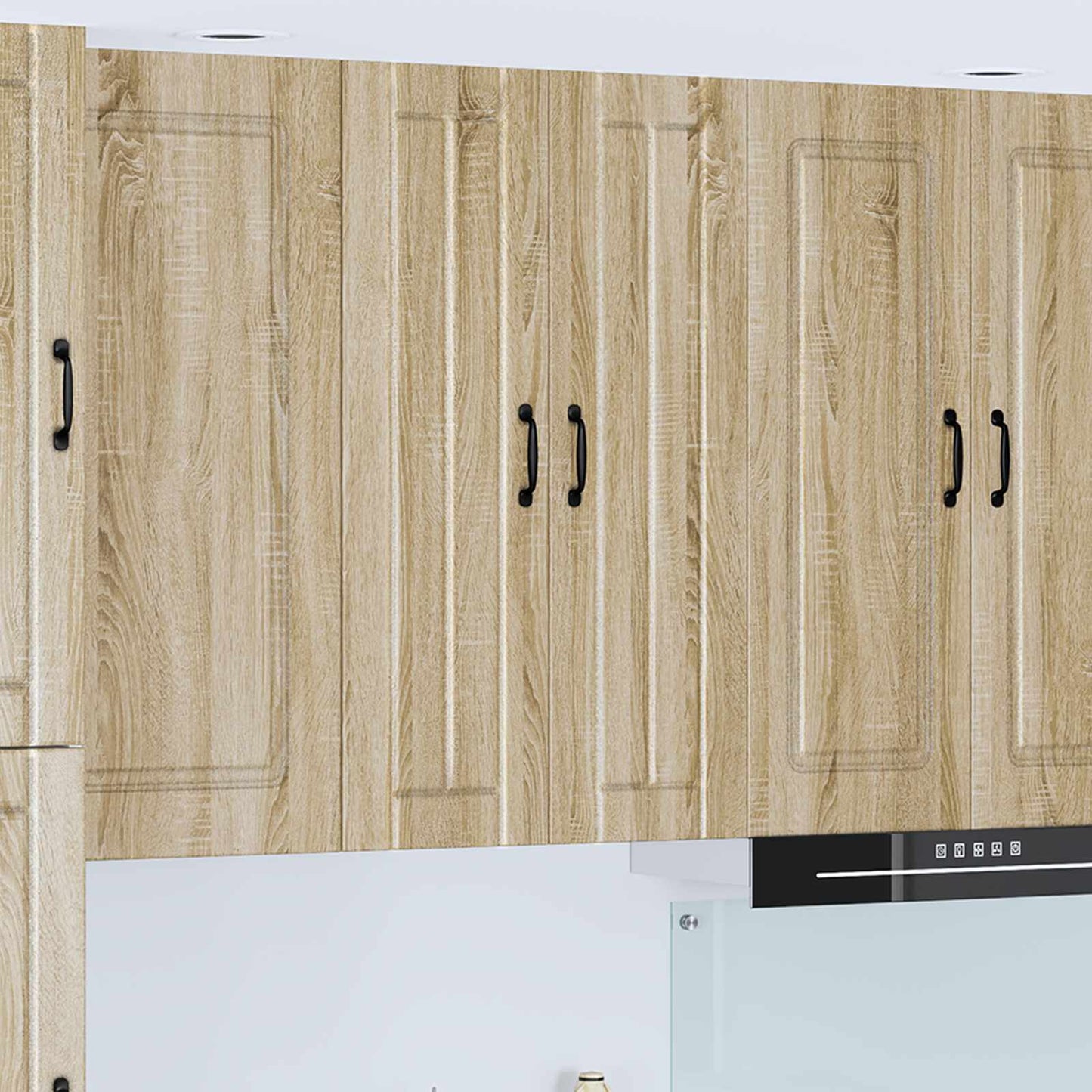 Vægskab LUCCA Sonoma-eg 60 x 31 x 100 cm Konstrueret træ