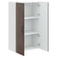 Vægskab LUCCA Brunt eg 60 x 31 x 100 cm Konstrueret træ