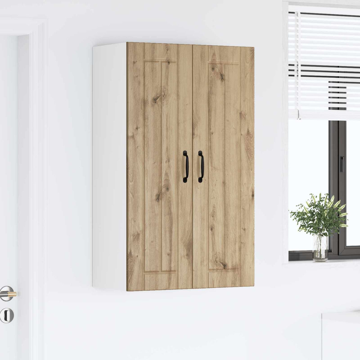 Vægskab LUCCA Artisan-eg 60 x 31 x 100 cm Konstrueret træ