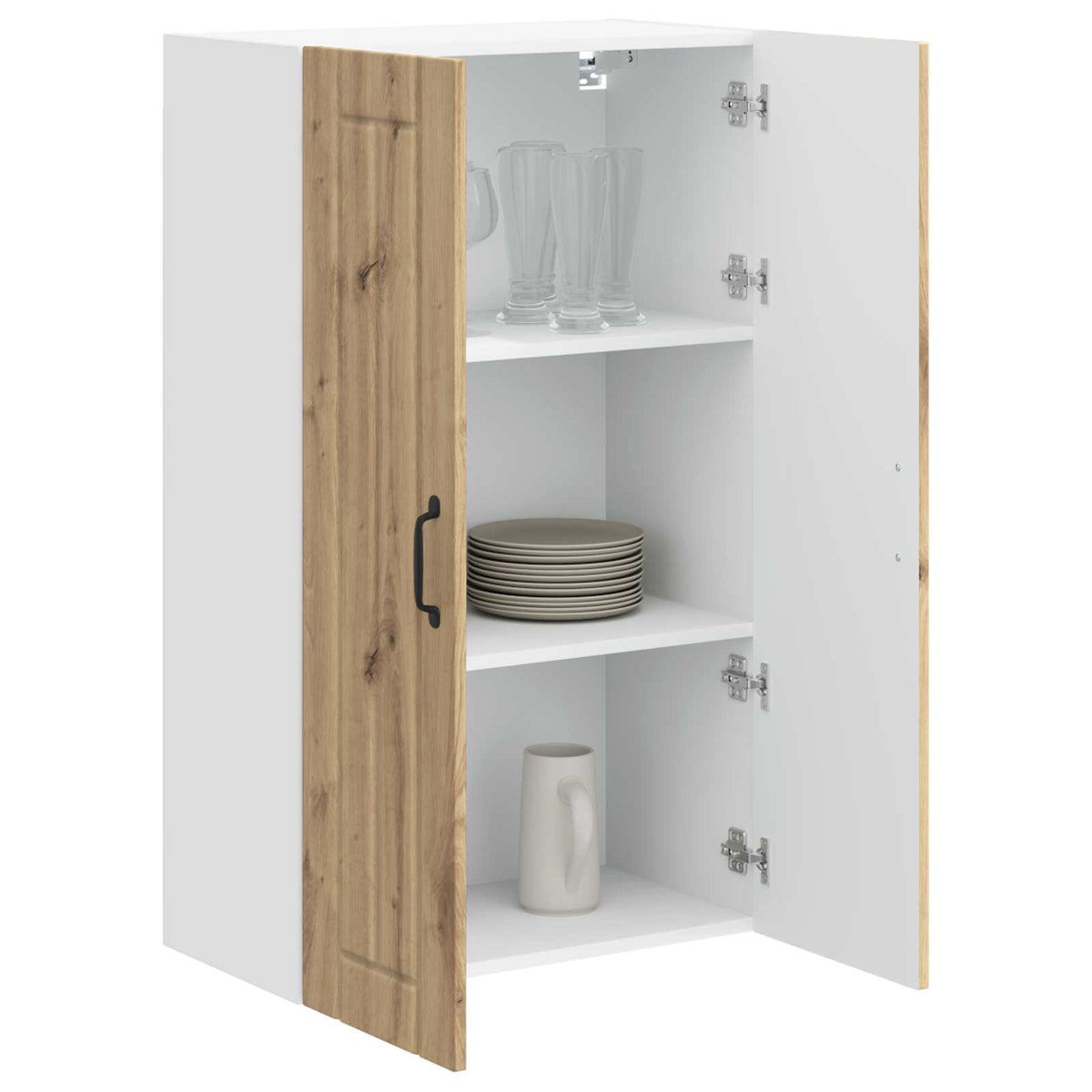 Vægskab LUCCA Artisan-eg 60 x 31 x 100 cm Konstrueret træ