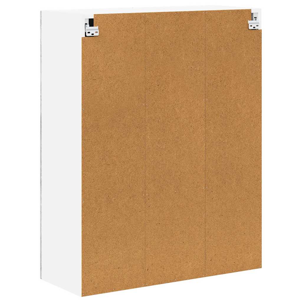 Vægskab LUCCA Betongrå 80 x 31 x 100 cm Konstrueret træ
