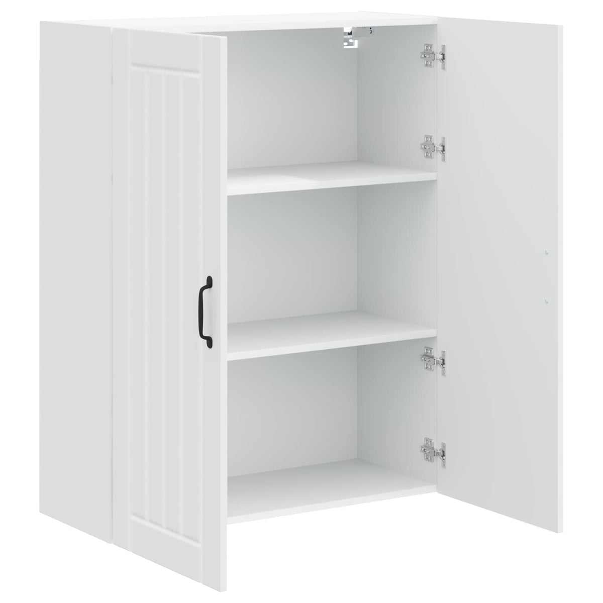 Vægskab LUCCA Hvid højglans 80 x 31 x 100 cm Konstrueret træ
