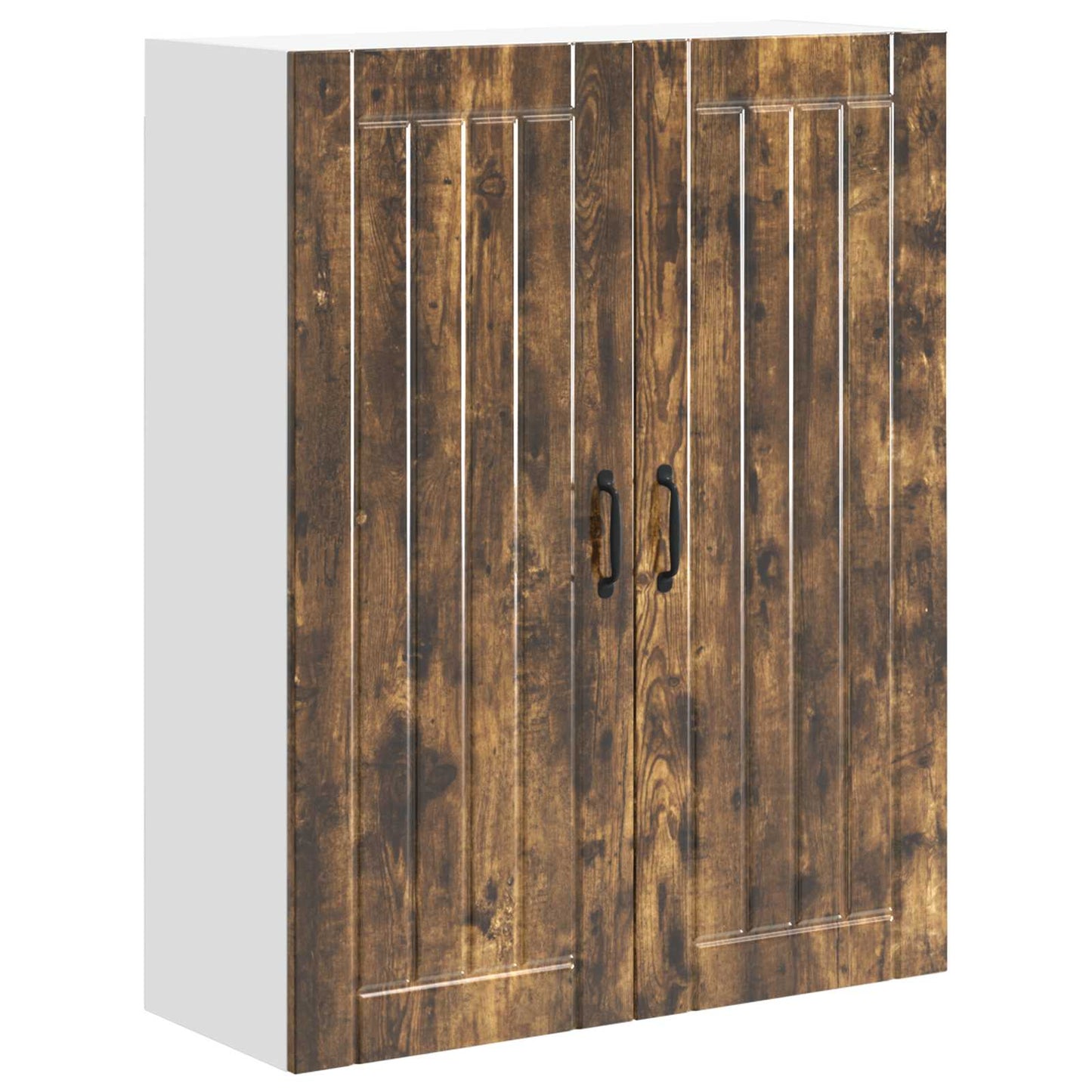 Vægskab LUCCA Røget eg 80 x 31 x 100 cm Konstrueret træ