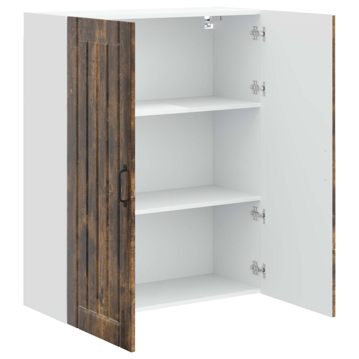 Vægskab LUCCA Røget eg 80 x 31 x 100 cm Konstrueret træ