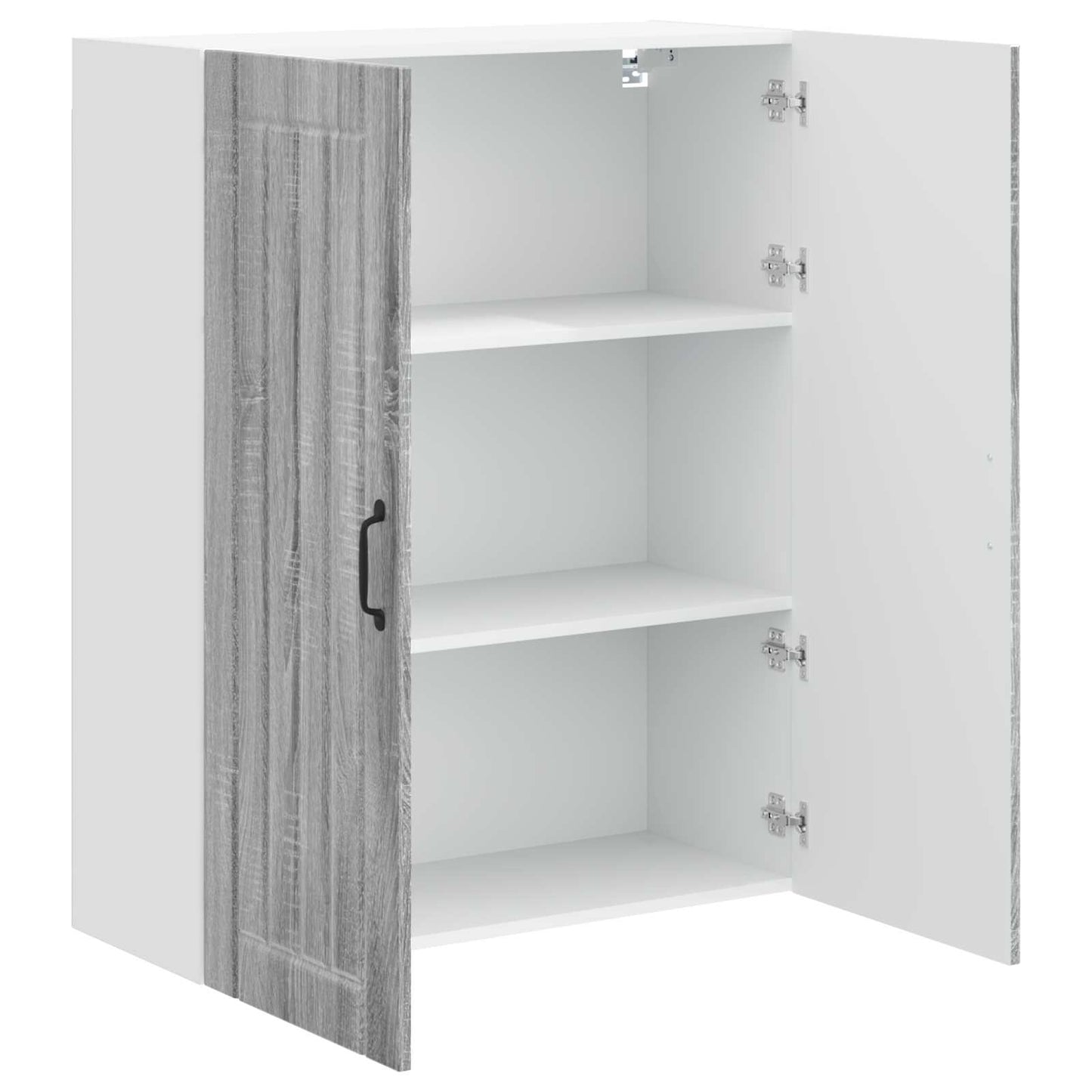 Vægskab LUCCA Grå sonoma-eg 80 x 31 x 100 cm Konstrueret træ