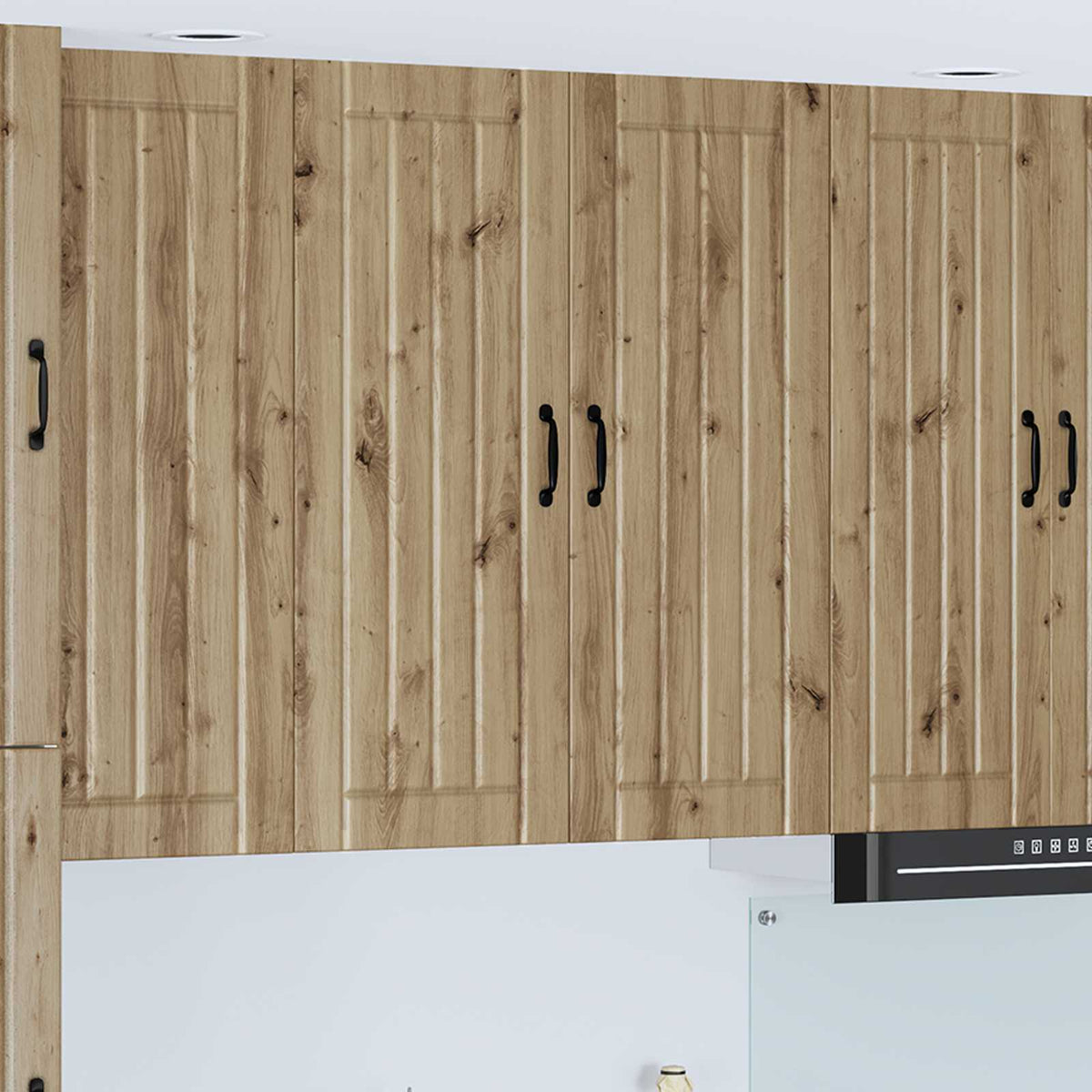 Vægskab LUCCA Artisan-eg 80 x 31 x 100 cm Konstrueret træ