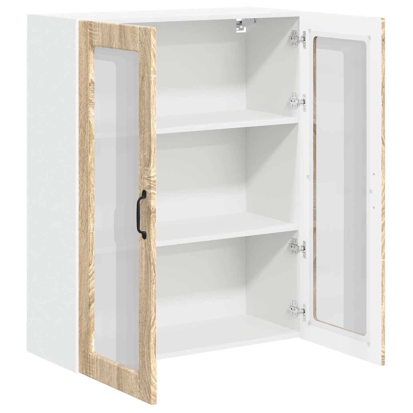 Væglågskab LUCCA Sonoma-eg 80 x 31 x 100 cm Konstrueret træ