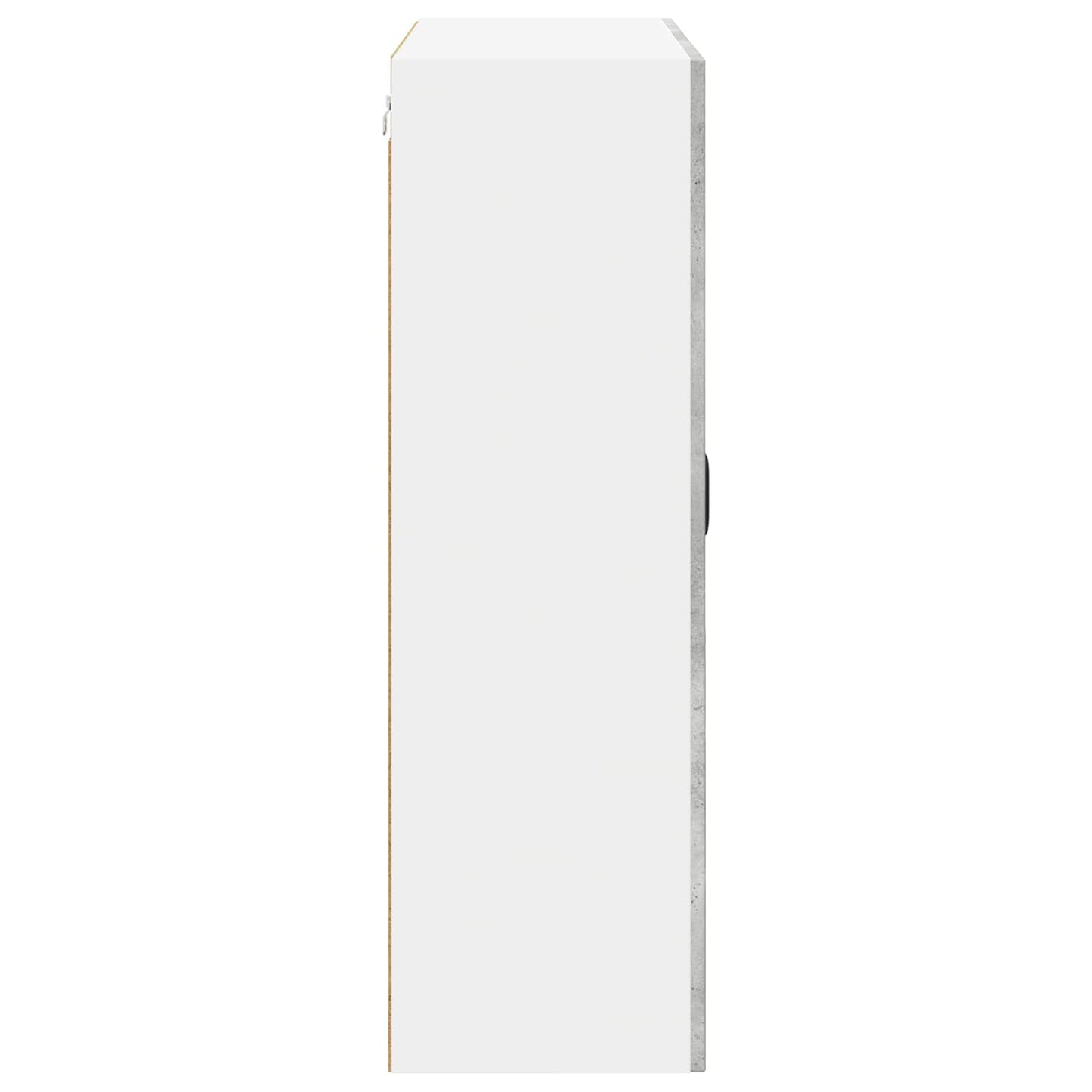 Væglågskab LUCCA Betongrå 80 x 31 x 100 cm Konstrueret træ