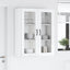 Væglågskab LUCCA Hvid højglans 80 x 31 x 100 cm Konstrueret træ