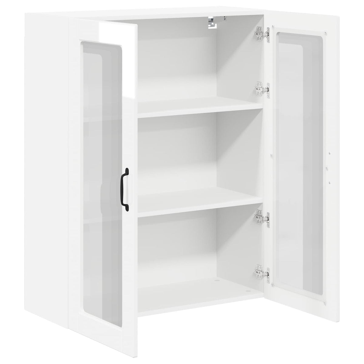 Væglågskab LUCCA Hvid højglans 80 x 31 x 100 cm Konstrueret træ