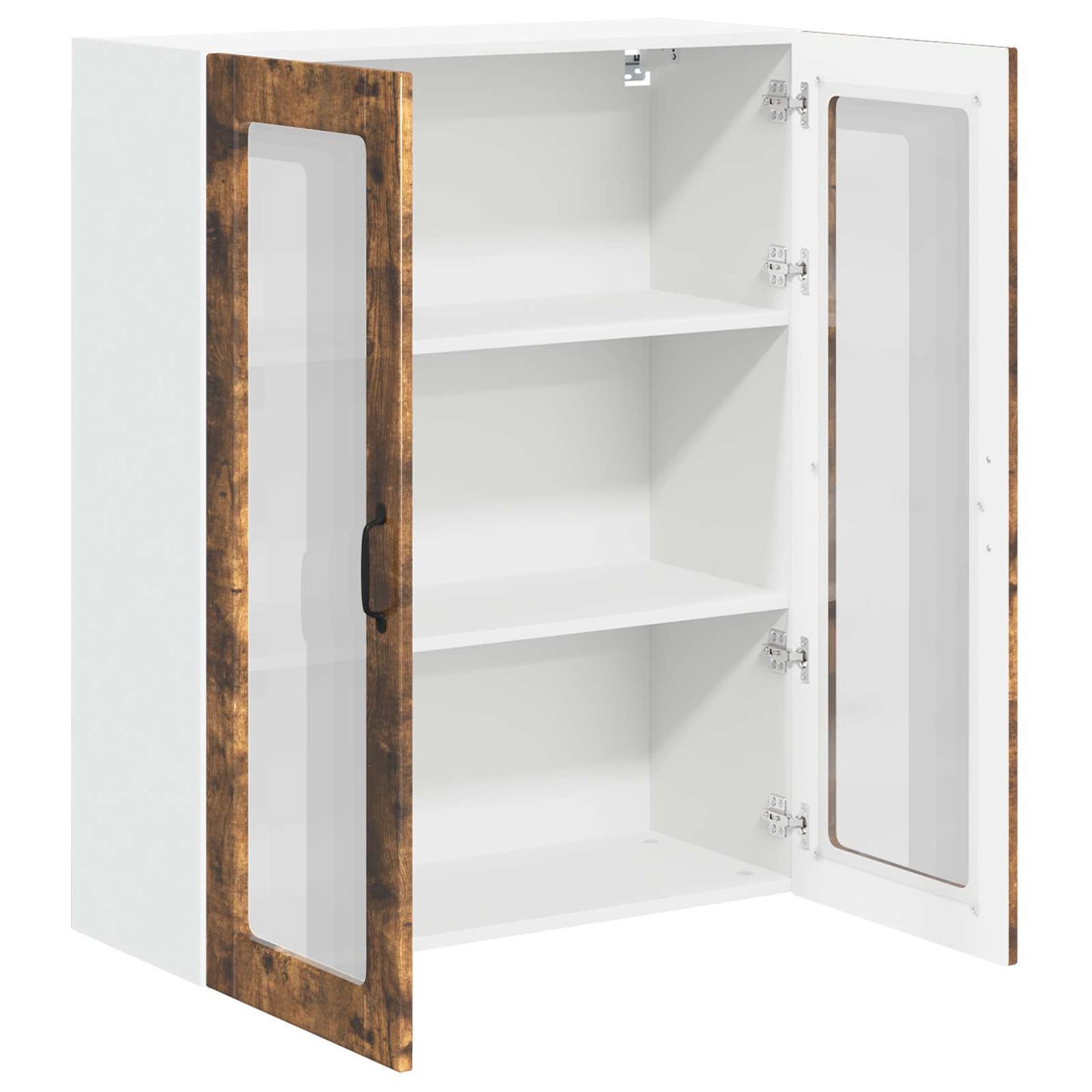 Væglågskab LUCCA Røget eg 80 x 31 x 100 cm Konstrueret træ