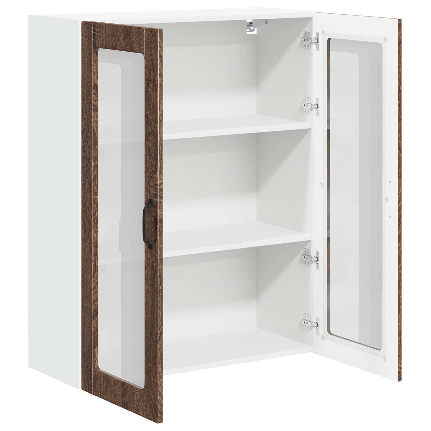Væglågskab LUCCA Brunt eg 80 x 31 x 100 cm Konstrueret træ