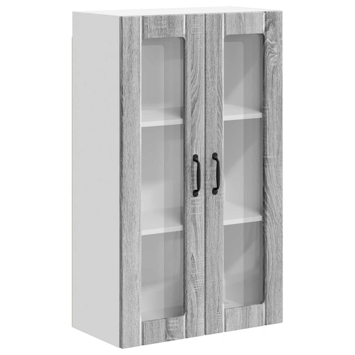 Væglågskab LUCCA Grå sonoma-eg 60 x 31 x 100 cm Konstrueret træ