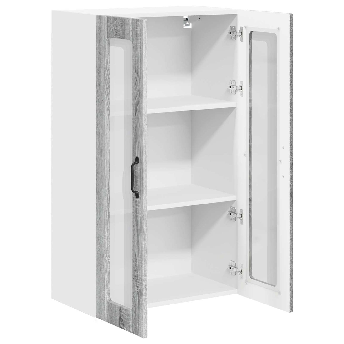 Væglågskab LUCCA Grå sonoma-eg 60 x 31 x 100 cm Konstrueret træ