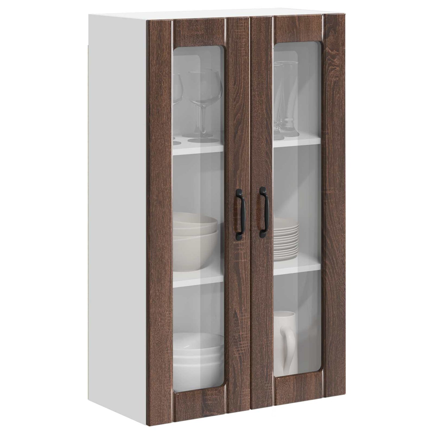 Væglågskab LUCCA Brunt eg 60 x 31 x 100 cm Konstrueret træ
