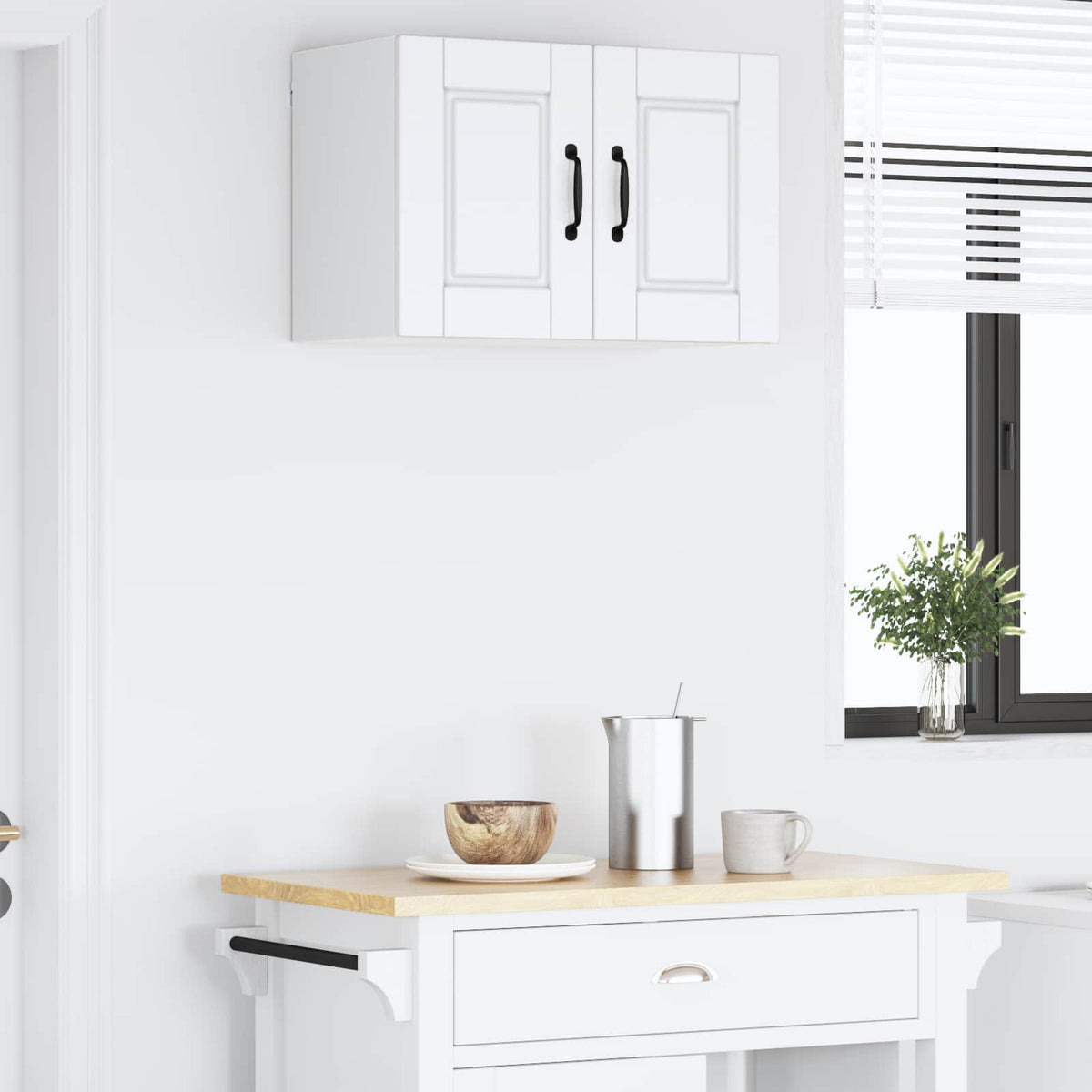 Vægskab PORTO Hvid 60 x 31 x 40 cm Konstrueret træ