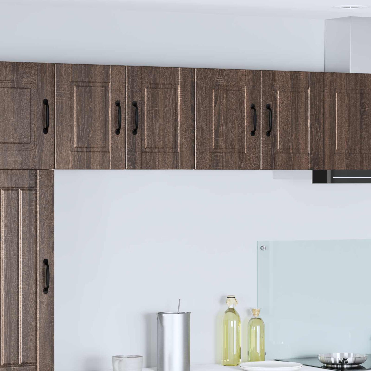 Vægskab PORTO Brun eg 60 x 31 x 40 cm Konstrueret træ