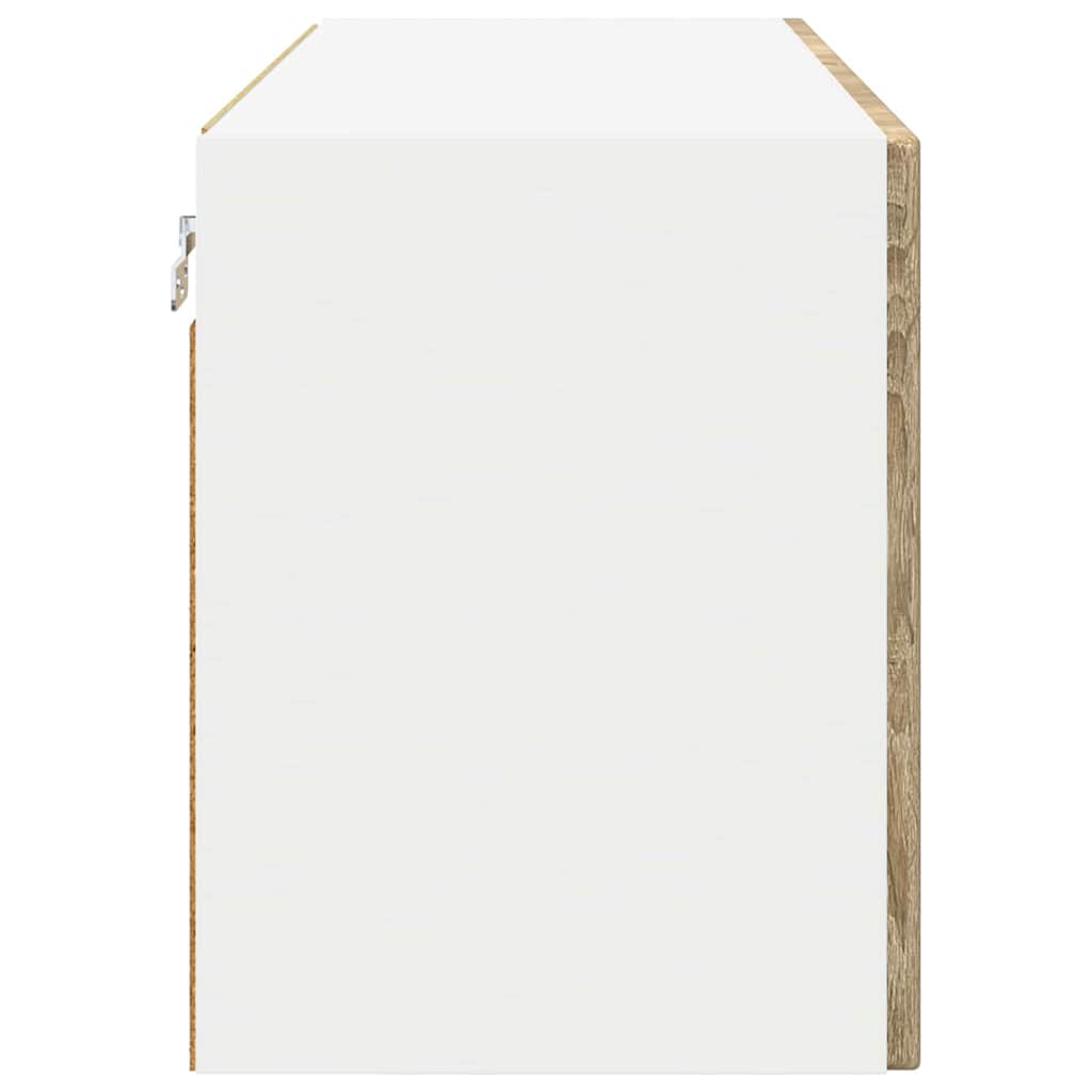 Vægskab PORTO Sonoma eg 80 x 31 x 40 cm Konstrueret træ