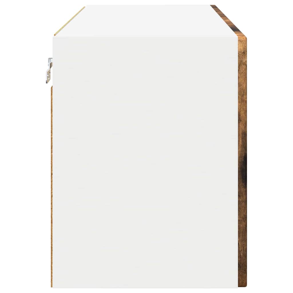 Vægskab PORTO Røget eg 80 x 31 x 40 cm Konstrueret træ