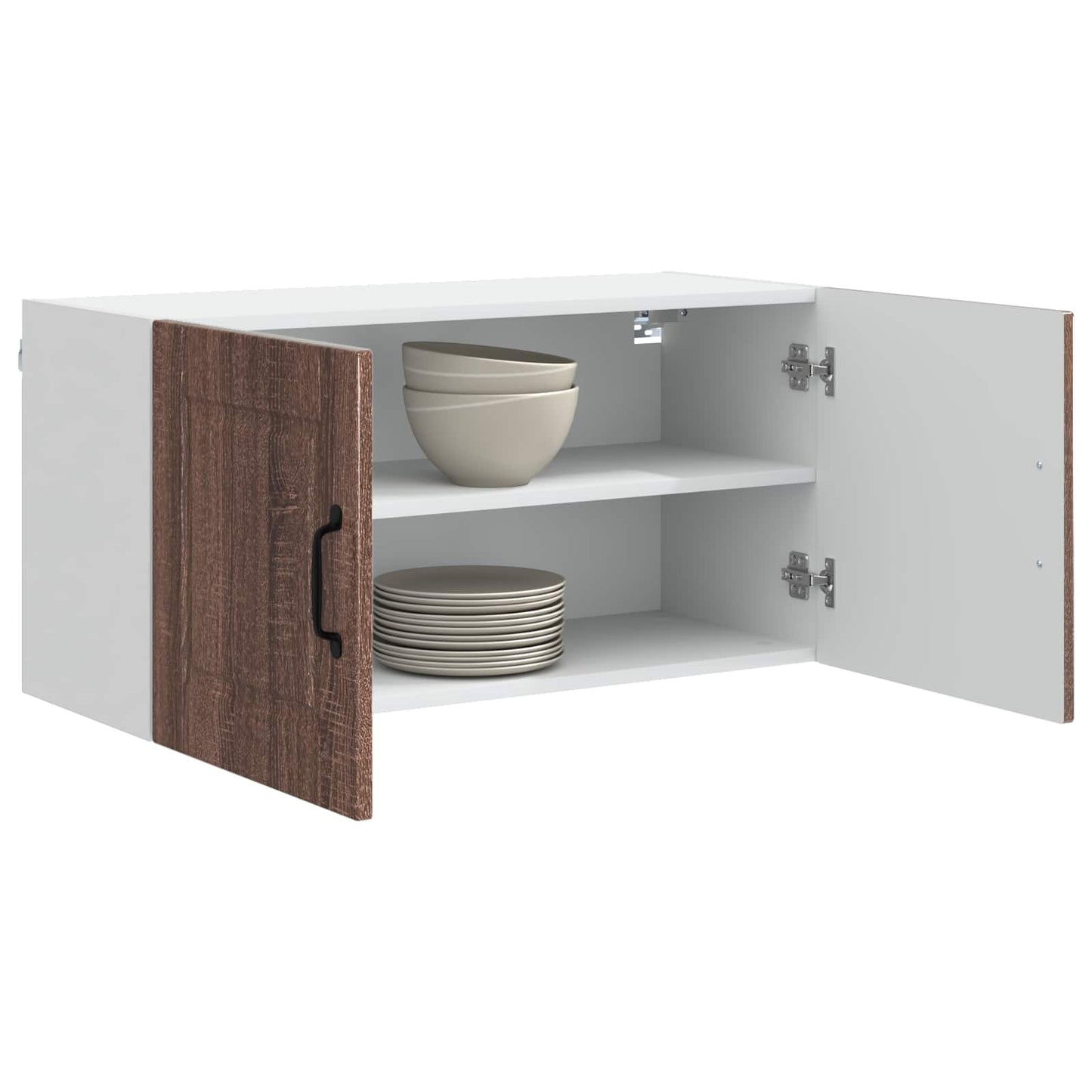 Vægskab PORTO Brun eg 80 x 31 x 40 cm Konstrueret træ