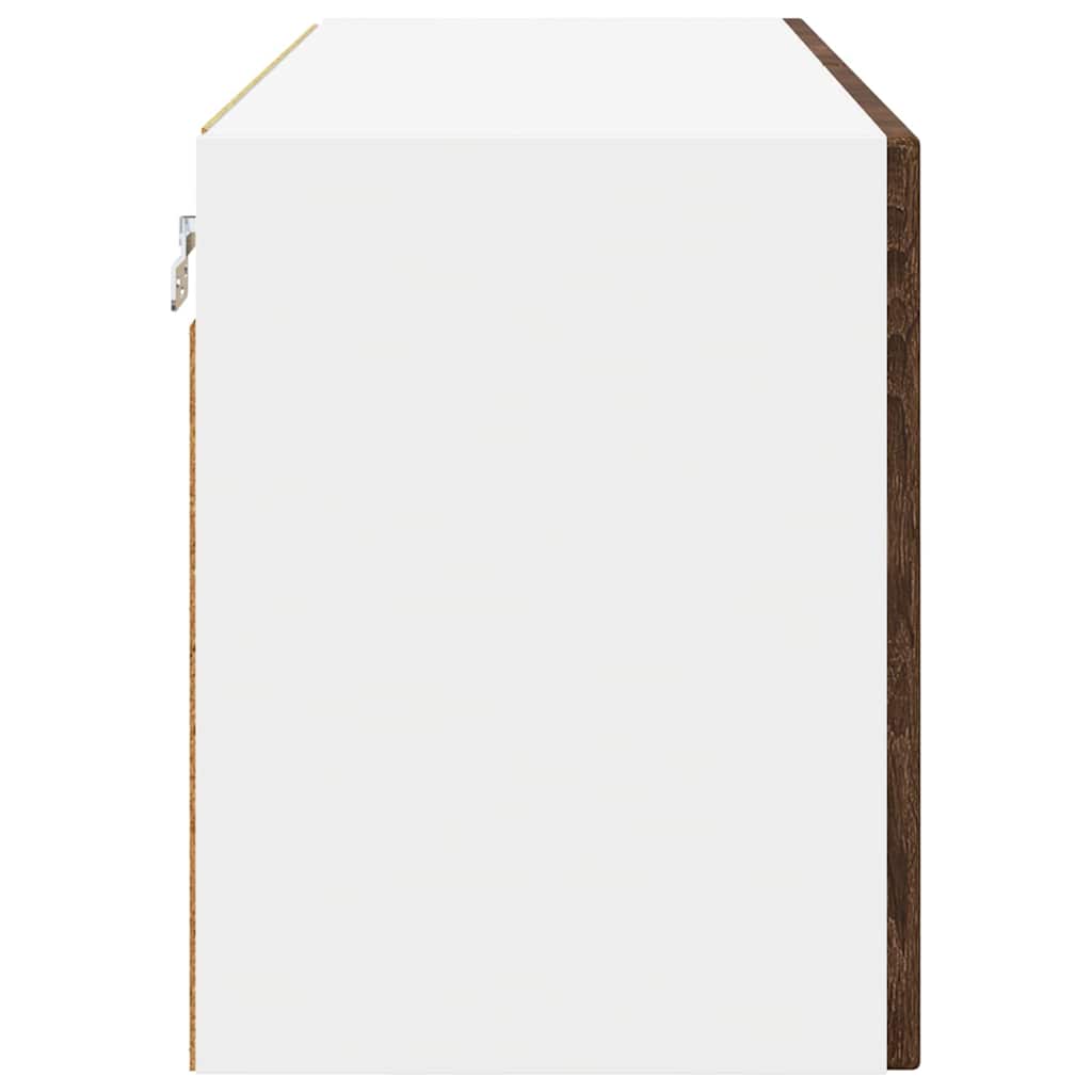 Vægskab PORTO Brun eg 80 x 31 x 40 cm Konstrueret træ