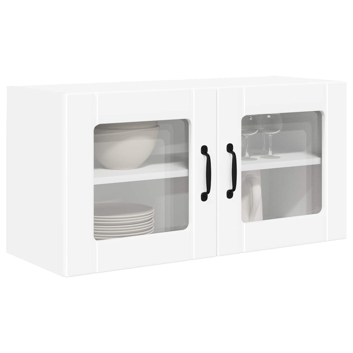 Væglågskab PORTO Hvid 80 x 31 x 40 cm Konstrueret træ