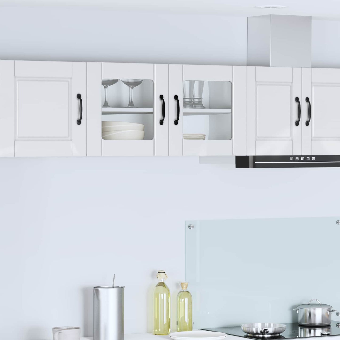 Væglågskab PORTO Høj gloss hvid 80 x 31 x 40 cm Konstrueret træ