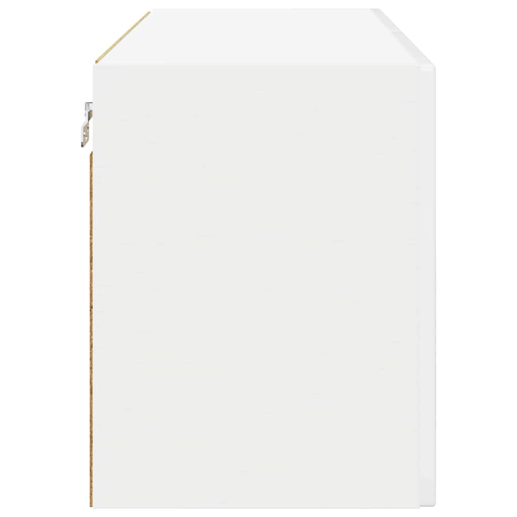 Væglågskab PORTO Høj gloss hvid 80 x 31 x 40 cm Konstrueret træ