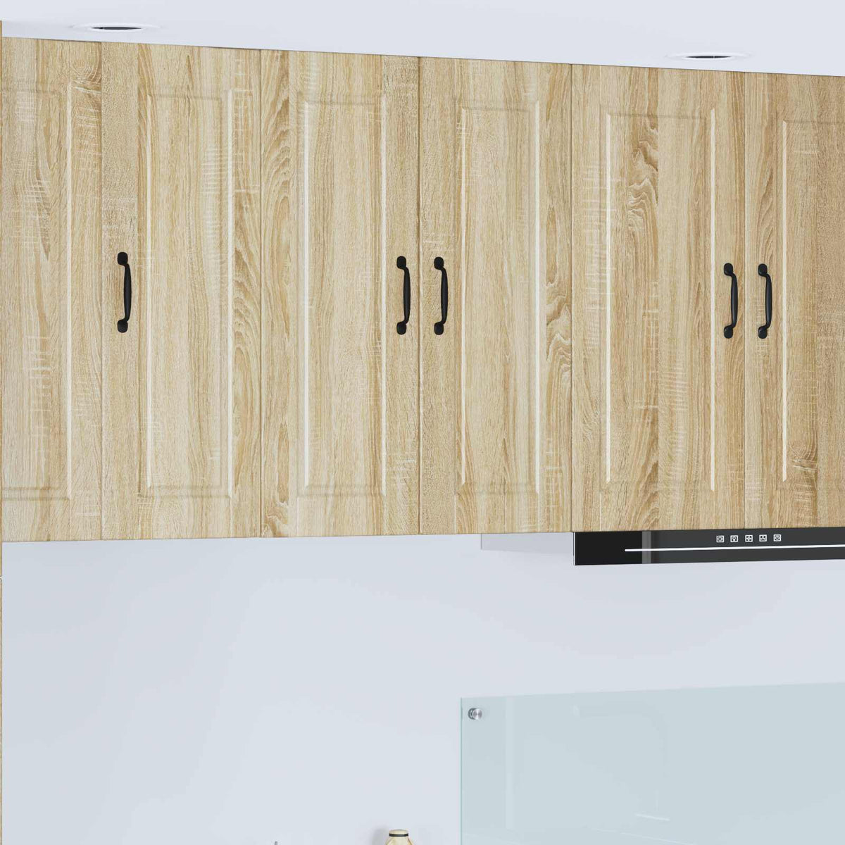 Vægskab PORTO Sonoma eg 60 x 31 x 80 cm Konstrueret træ