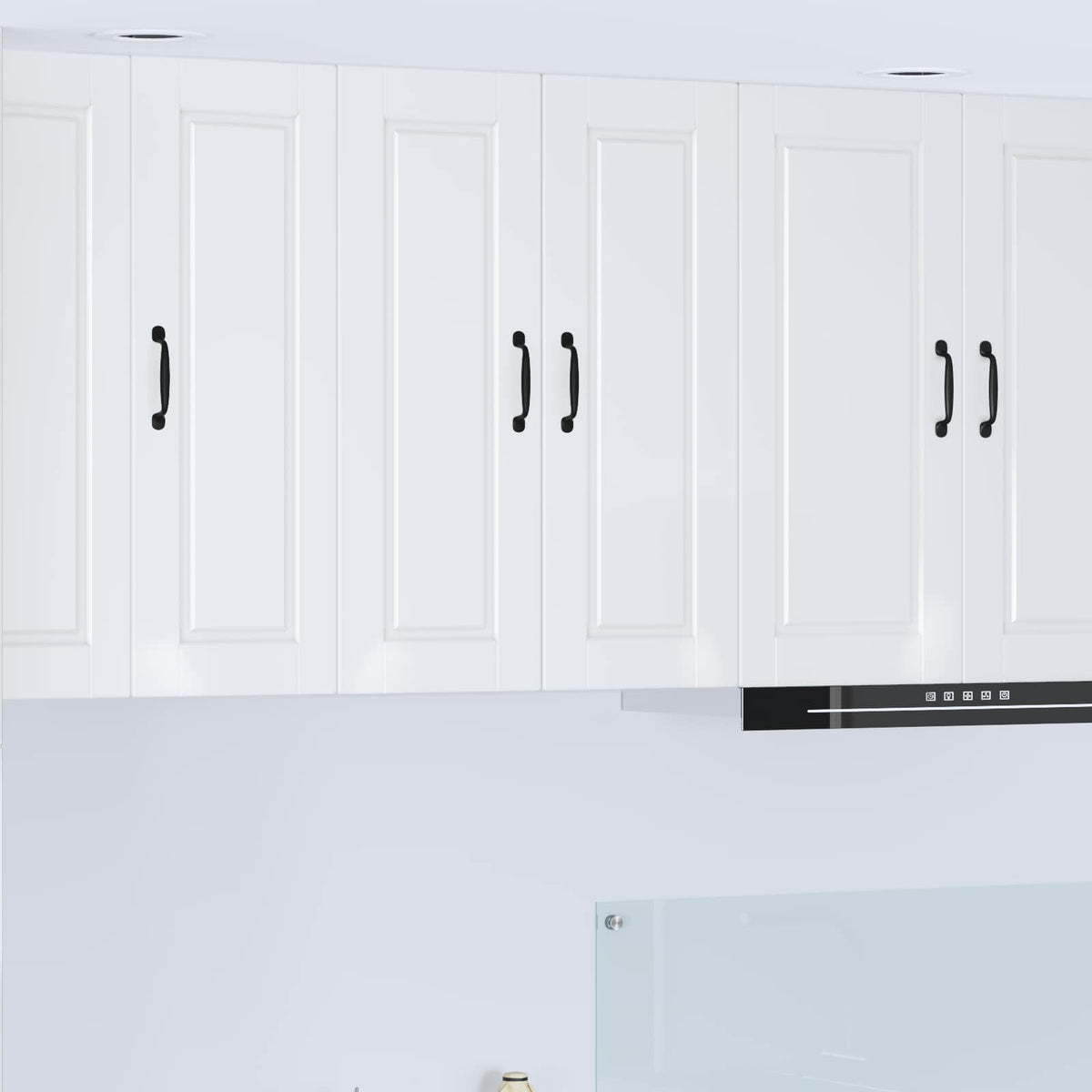 Vægskab PORTO Høj gloss hvid 60 x 31 x 80 cm Konstrueret træ