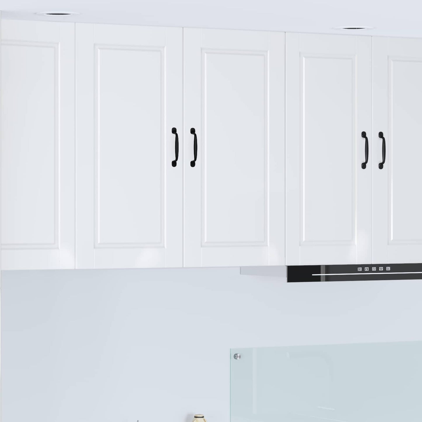 Vægskab PORTO Høj gloss hvid 80 x 31 x 80 cm Konstrueret træ