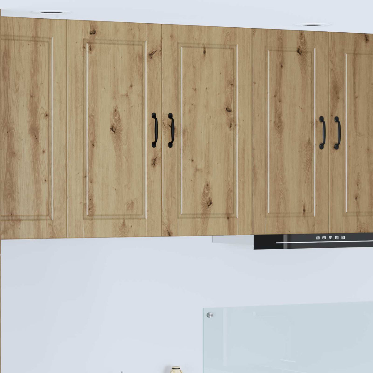 Vægskab PORTO Artisan Egetræ 80 x 31 x 80 cm Konstrueret træ
