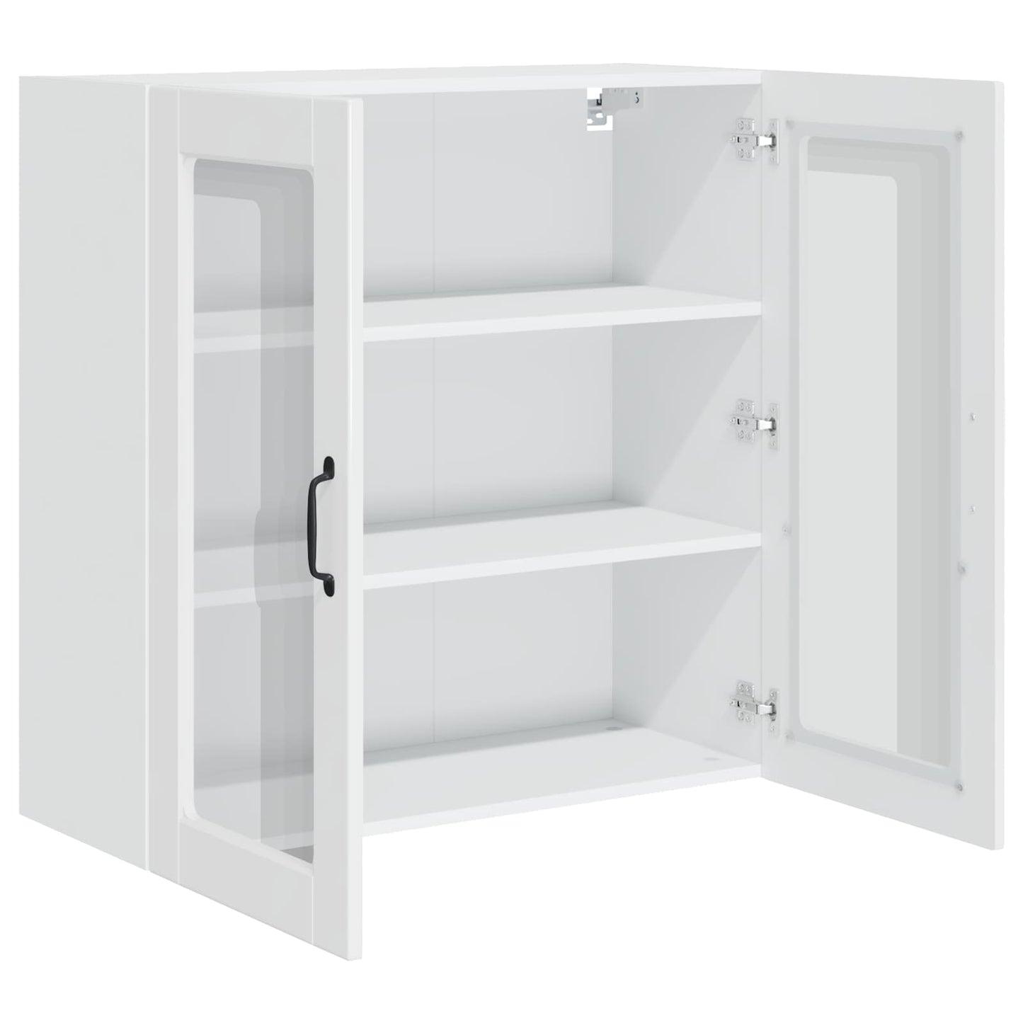 Væglågskab PORTO Høj gloss hvid 80 x 31 x 80 cm Konstrueret træ