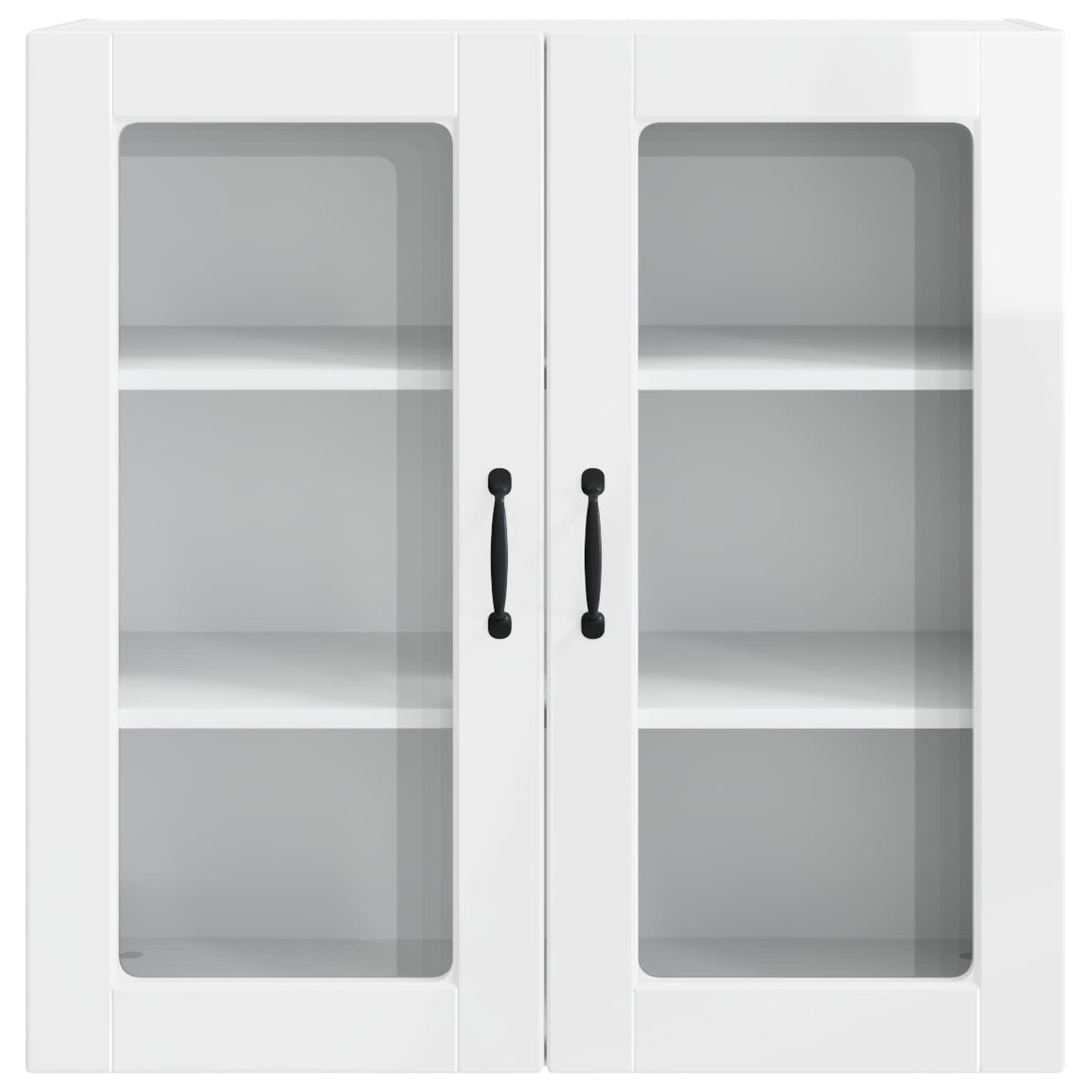 Væglågskab PORTO Høj gloss hvid 80 x 31 x 80 cm Konstrueret træ